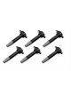 MSD Ignition Coil Blaster Epoxy Black For Chrysler Dodge Jeep Set Of 6