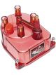 MSD Distributor Cap Female Socket Red Screw-Down Honda Acura 4Cyl (MSD-82921)