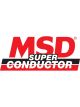 MSD Decal Vinyl Adhesive Red/White/Black Msd Logo 4