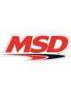 MSD Decal Vinyl Msd Ignition Logo Red/White/Black