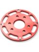 MSD Crank Trigger Wheel Aluminum Red Anodized 6.25 In. Diameter