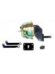 Leed Brakes Booster Power Brake Vacuum Dual Diaphragm 8 In. Diameter Steel