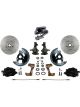 Leed Front Disc Brake Conversion Kit Cross Drilled 279mm Dia.