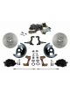 Leed Front Disc Brake Conversion Kit Cross Drilled 279mm Dia.