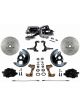 Leed Front Disc Brake Conversion Kit Cross Drilled 279mm Dia.