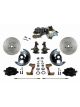 Leed Front Disc Brake Conversion Kit Cross Drilled 279mm Dia.