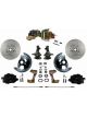 Leed Front Disc Brake Conversion Kit Cross Drilled 279mm Dia.