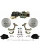Leed Front Disc Brake Conversion Kit Cross Drilled 279mm Dia.