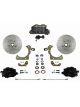 Leed Front Disc Brake Conversion Kit Cross Drilled 279mm Dia.