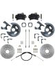 Leed Rear Disc Brake Conversion Kit Cross Drilled 283mm
