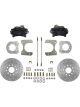 Leed Rear Disc Brake Conversion Kit Cross Drilled 283mm