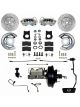 Leed Front Disc Brake Conversion Kit Cross Drilled 287mm Dia.