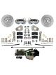 Leed Brakes Power Front Disc Brake Conversion Kit Cross Drilled 288mm Diameter