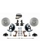 Leed Front Disc Brake Conversion Kit Cross Drilled 279mm Dia.