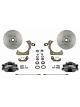 Leed Front Disc Brake Conversion Kit Cross Drilled 279mm Dia.