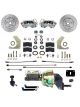Leed Front Disc Brake Conversion Kit Cross Drilled 287mm Dia.