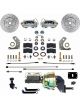 Leed Front Disc Brake Conversion Kit Cross Drilled 287mm Dia.