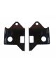 Leed Brake Booster Mounting Brackets, Steel, Black Powdercoated, Each