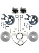 Leed Rear Disc Brake Conversion Kit Cross Drilled 283mm