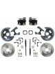 Leed Brake Conversion Kit Rear Disc Brake Kit w/ Plain Rotors & Caliper