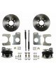 Leed Rear Disc Conversion Kit Standard Rotors 1982-1992 GM F-Body
