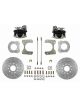 Leed Rear Disc Brake Conversion Kit Cross Drilled 283mm