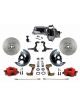 Leed Front Disc Brake Conversion Kit Cross Drilled 279mm Dia.