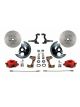 Leed Front Disc Brake Conversion Kit Cross Drilled 279mm Dia.