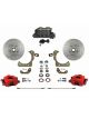 Leed Front Disc Brake Conversion Kit Cross Drilled 279mm Dia.