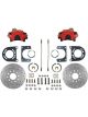 Leed Rear Disc Brake Conversion Kit Cross Drilled 283mm