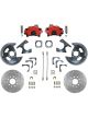 Leed Rear Disc Brake Conversion Kit Cross Drilled 283mm