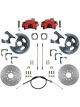Leed Rear Disc Brake Conversion Kit Cross Drilled 283mm