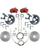 Leed Rear Disc Brake Conversion Kit Cross Drilled 283mm
