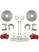 Leed Rear Disc Brake Conversion Kit Cross Drilled 283mm
