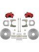Leed Rear Disc Brake Conversion Kit Cross Drilled 283mm