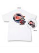 Holley Flathead Retro T-Shirts Men's Medium White