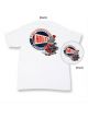 Holley Flathead Retro T-Shirts Men's 3X-Large White