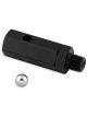 Holley Roll Over Valve Aluminum Black Anodized 1/8