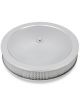 Holley 16 X 3 Chrome Drop-Base Air Cleaner With 5-1/8 Neck