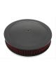 Holley 16 X 3 Chrome or EDP Black Drop-Base Air Cleaner 7-1/4 Neck