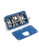 Holley Metering Block Cast Aluminum Silver ,4160 Series Carburettor