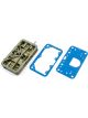 Holley Metering Block Cast Aluminum Gold ,4160 Series Carburettor