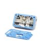 Holley Carburettor Metering Block Cast Aluminum Silver R80496-1