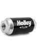 Holley Fuel Filter Inline Paper 10 Microns 175 GPH 3/8