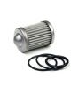 Holley Fuel Filter Element HP Billet Stainless Steel Mesh 40 microns