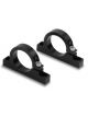 Holley Fuel Filter Brackets Black Bracket for 100GPH Filter 1.50