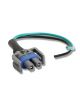 Holley Air Conditioning Pigtail, Weatherproof, Quick-disconnect, Blue