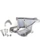 Holley Alternator and Power Steering Bracket Natural Chevy SB LS