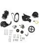 Holley LS Accessory Drive Sanden 508 A/C Only Black Chevy GMC V8