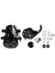 Holley LS Accessory Drive Sanden 7 A/C Only Black Chevy V8